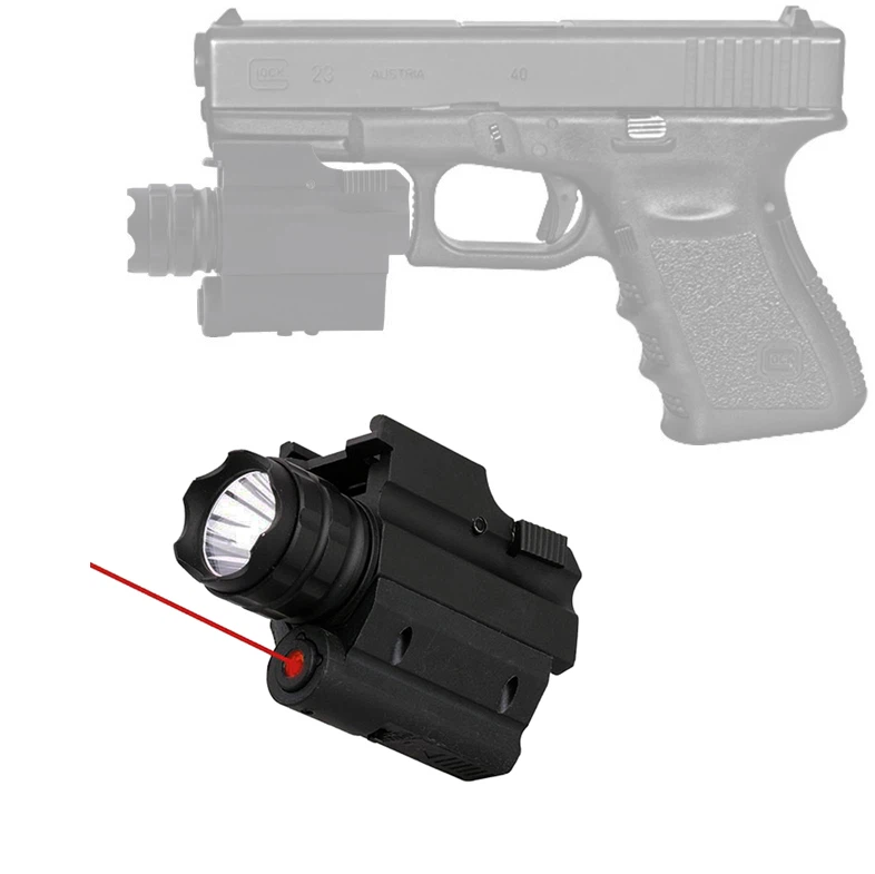 Laser LED 2-in-1 Tactical Gun Light Laser LED 2-in-1 Tactical Gun Light