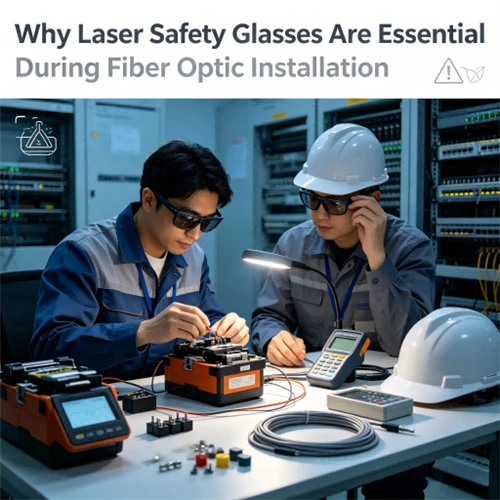 Vim li cas Laser Safety Glasses yog qhov tseem ceeb thaum kev teeb tsa Fiber ...