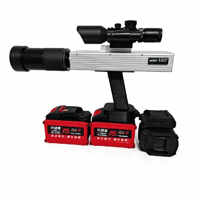 1000W Professional Laser Ignition System nrog Telescopic Focusing Lens & Dual Roj Teeb Tsim